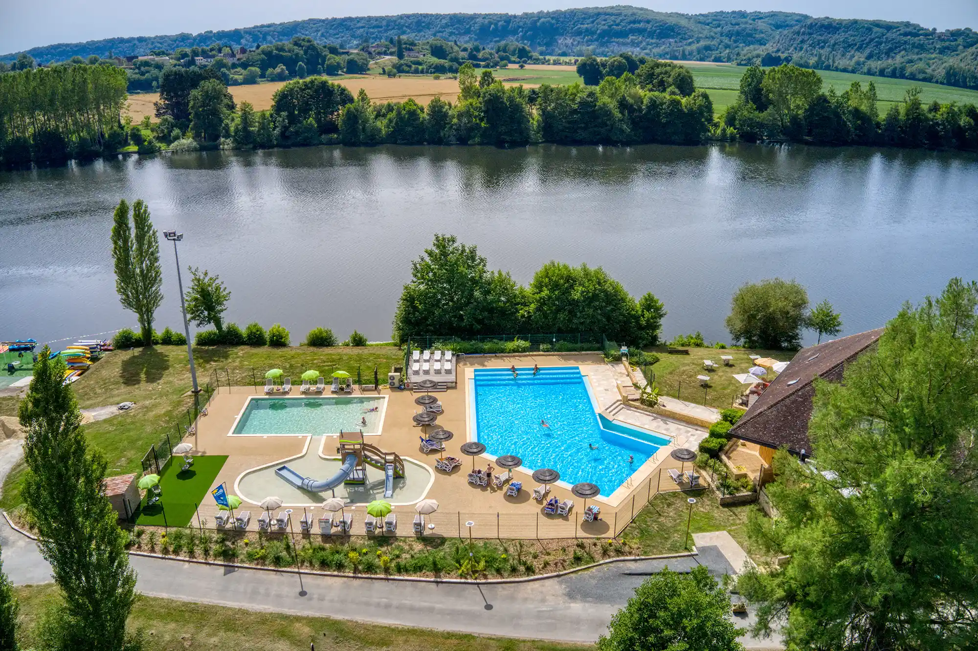 camping les berges de la dordogne profitez au fil de leau