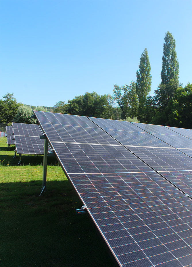 panneaux solaires camping vendee