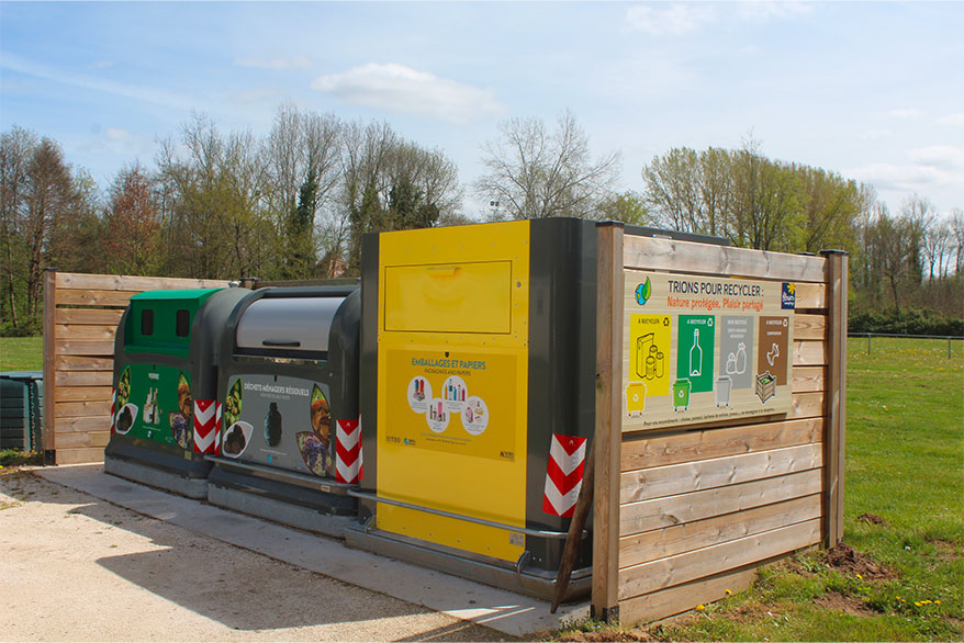 tri dechets camping vendee