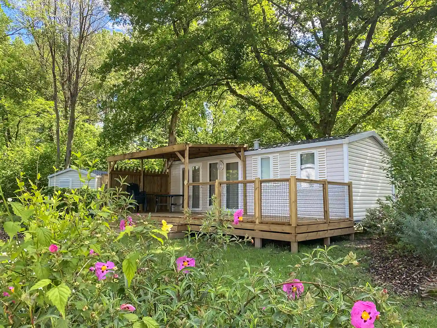 location mobil home en Dordogne